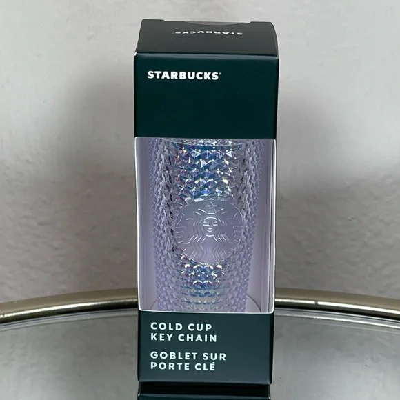 Starbucks | Other | Starbucks 223 Summer Unicorn Bling Studded Mini Tumbler  Keychain Ornament | Poshmark
